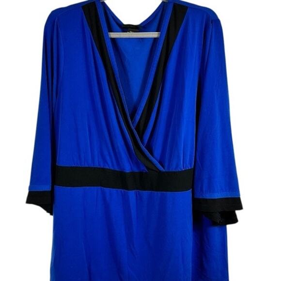 Lane Bryant Royal Blue Dressy Top 22/24 - Picture 5 of 5